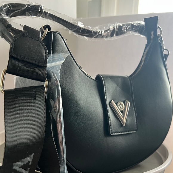 Valentino Orlandi Black Vegan Leather Bag New with Tags - Picture 8 of 12